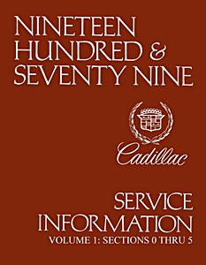 Livre: 1979 Cadillac - Service Manual 