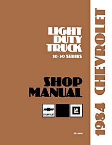 Book: 1984 Chevrolet LD Truck 10-30 Series - WSM