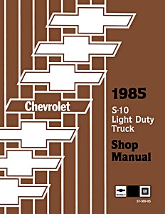 Book: 1985 Chevrolet S-10 LD Truck - WSM