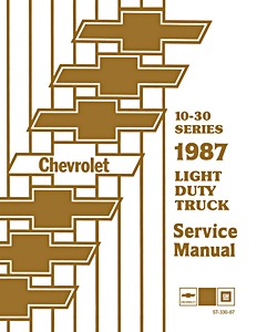 Book: 1987 Chevrolet LD Truck 10-30 Series WSM