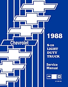 Book: 1988 Chevrolet S-10 LD Truck WSM