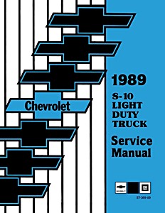 Book: 1989 Chevrolet S-10 LD Truck - CSM