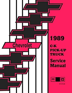 Book: 1989 Chevrolet C-K Pick-Up Truck WSM
