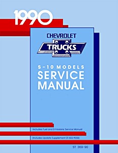 Book: 1990 Chevrolet S-10 Models Truck Service Manual
