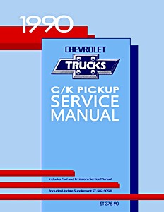 Book: 1990 Chevrolet C/K Pickup WSM