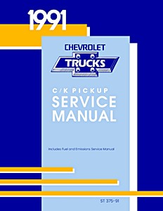 Book: 1991 Chevrolet C/K Pickup WSM
