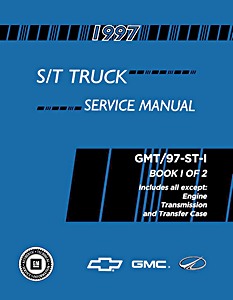 Book: 1997 Chevrolet / GMC / Olds S/T Truck WSM (2 Book Set)