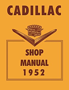 Book: 1952 Cadillac - Shop Manual 