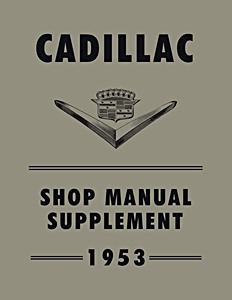 Book: 1953 Cadillac - Shop Manual Supplement 