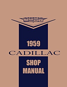 Livre: 1959 Cadillac - Shop Manual 