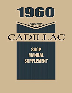 Livre: 1960 Cadillac - Shop Manual Supplement 