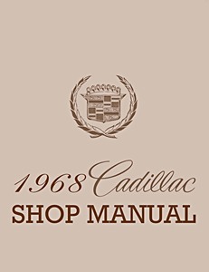 Livre: 1968 Cadillac - Shop Manual 