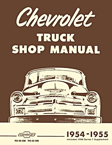 Book: 1954-1955 Chevrolet Truck WSM - First Series