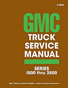 1968 GMC Truck Series 1500-3500 - Service Manual