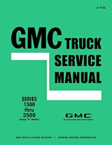 1971 GMC Truck Series 1500 thru 3500 - Service Manual