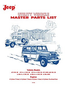 Livre: 1952-1965 Jeep Utility Vehicle Master Parts List 