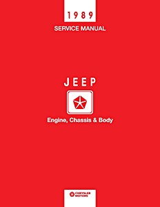 Book: 1989 Jeep WSM (4 Vol. Set) - Engine, Chassis, Body
