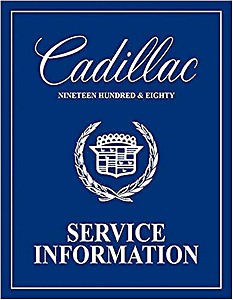 Livre: 1980 Cadillac - Service Manual 