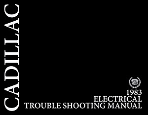 Książka: 1983 Cadillac Electrical Troubleshooting Manual