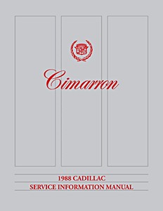 Book: 1988 Cadillac Cimarron - WSM