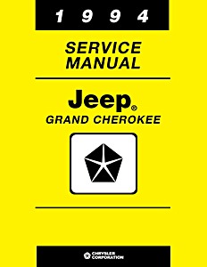 Book: 1994 Jeep Grand Cherokee WSM