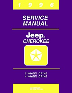 Book: 1996 Jeep Cherokee WSM - 2 WD and 4 WD