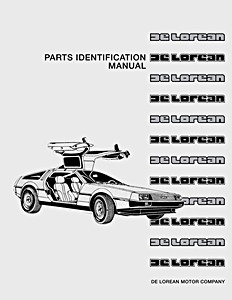 Book: 1981-1983 DeLorean DMC 12 - Parts Identification Manual 