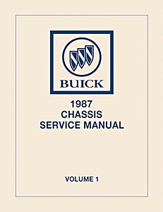 Book: 1987 Buick Service Manual (2 Volume Set)