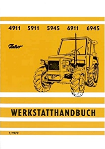 Buch: Zetor 4911 / 5911, 5945 / 6911, 6945 - WHB (01/1979)