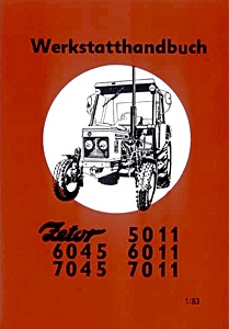 Buch: Zetor 5011 / 6011, 6045 / 7011, 7045 - WHB (01/1983)