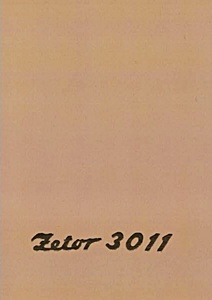 Buch: Zetor 3011 mit 3-Zylinder 4-Takt Dieselmotor - HH