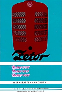 Buch: Zetor 2011, 3011, 4011 - Werkstatthandbuch