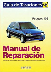 Portada manual Peugeot 106 - gasolina y diesel (1991-1997)