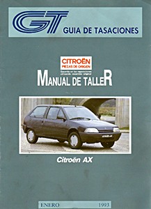 GEINCTAX Portada manual Citroën AX - gasolina y diesel (desde 1986)