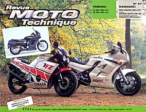 Boek: Yamaha FZ 600 (1986-1987), XJ 600 (1984-1991) / Kawasaki GPZ 1000RX (1986-1987), GTR 1000 (1986-1996) - Revue Moto Technique (RMT 67.2)