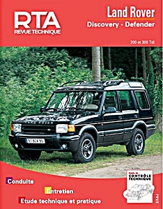 Buch: Land Rover Discovery et Defender - 200 Tdi et 300 Tdi (1990-1998) - Revue Technique Automobile (RTA 564.2)