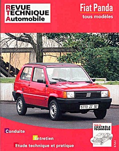 Book: Fiat Panda - tous modèles (1980-1992) - Revue Technique Automobile (RTA 715)