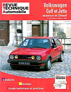 Buch: Volkswagen Golf II et Jetta - essence et Diesel (1984-1992) - Revue Technique Automobile (RTA 719.1)