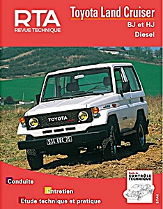 Livre: Toyota Land Cruiser BJ et HJ - Diesel (1974-1988) - Revue Technique Automobile (RTA 019.2)