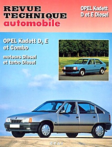 Książka: Opel Kadett D et E - moteurs Diesel (1982-1990) - Revue Technique Automobile (RTA 084)