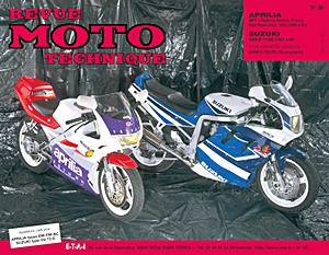 Book: Aprilia 125AF1 et Red Rose à moteur 123 (1989-1991) / Suzuki GSX-R1100 K-L-M-N (1989-1992) - Revue Moto Technique (RMT 80)