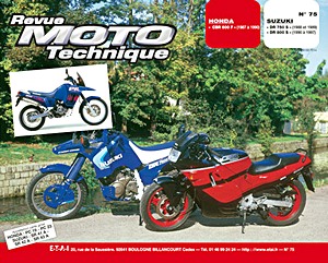 Honda CBR 600 F (1987-1990) / Suzuki DR 750 S (1988-1989) - DR 800 S (1990-1997)