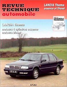 Buch: Lancia Thema - 4 cylindres essence et Diesel (1984-1993) - Revue Technique Automobile (RTA 081)