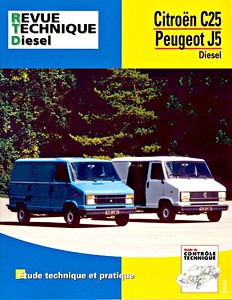 Buch: Citroën C25 / Peugeot J5 - moteurs Diesel (1981-1991) - Revue Technique Automobile (RTA 126.5)