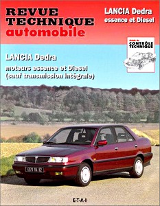 Livre: Lancia Dedra - essence et Diesel (1989-1992) - Revue Technique Automobile (RTA 535)