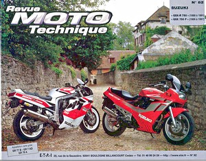 Buch: Suzuki GSX-R 750 J-K-L-M (1988-1991) - GSX 750F (1989-1997) - Revue Moto Technique (RMT 82.3)