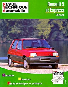 Boek: Renault 5 et Express - Diesel (11/1985-09/1997) - Revue Technique Automobile (RTA 480.5)