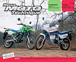 Książka: Kawasaki KMX 125 B1-B11 (1986-2000) / Honda XL 600V Transalp (1987-2000) - Revue Moto Technique (RMT 68.3)