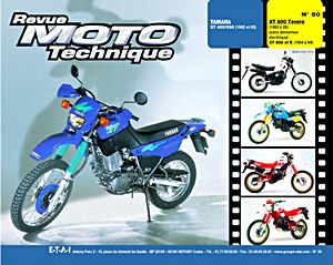 Książka: Yamaha XT 400 / 550 (1982-1983), XT 600 Ténéré (1983-1985), XT 600 et K (1984-1994) - Revue Moto Technique (RMT 50.2)