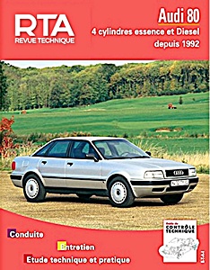 Boek: [RTA 556.2] Audi 80 4 cyl. (92-94)